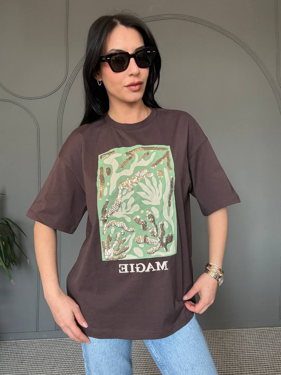 Nakış Detaylı T-Shirt